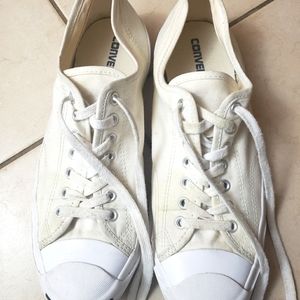 Converse Jack Purcell White Men's Sneakers Size 10.